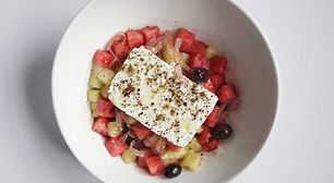 Greek Watermelon Salad